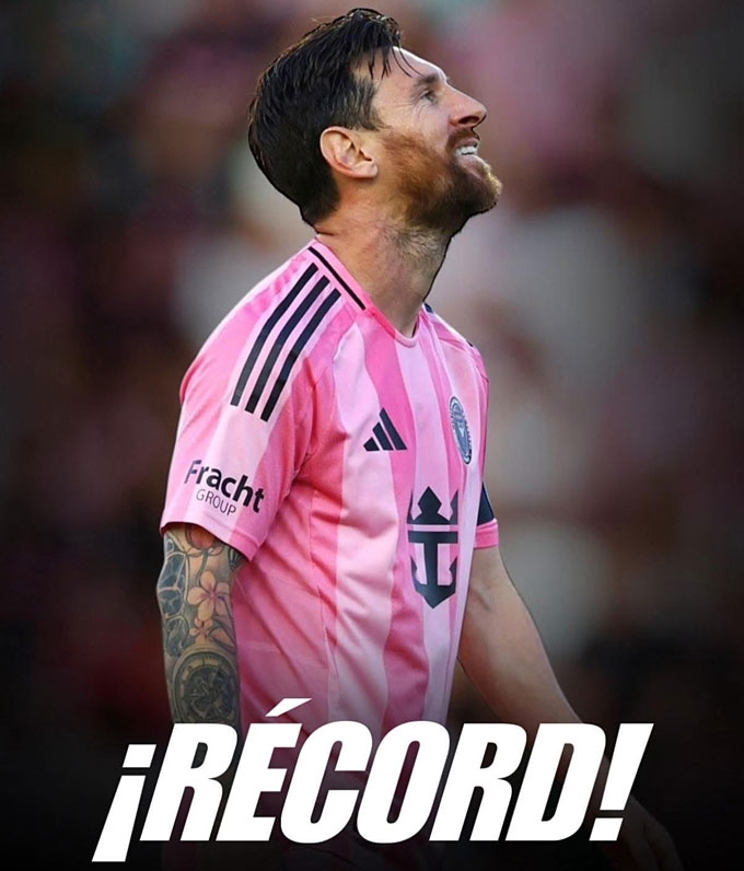 Messi lại có thêm 1 kỷ lục tại MLS