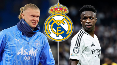  Real Madrid tính bán Vinicius với giá 250 triệu euro, mua Haaland thay thế
