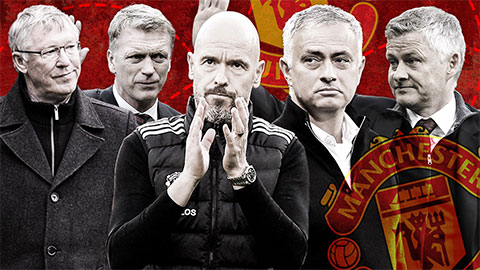  Xếp hạng các HLV MU thời hậu Sir Alex: Sốc với người được đánh giá tốt nhất