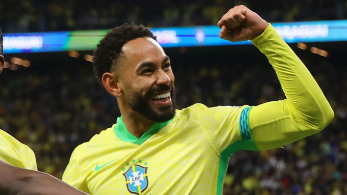 Cunha cũng đang có suất chính thức tại ĐT Brazil