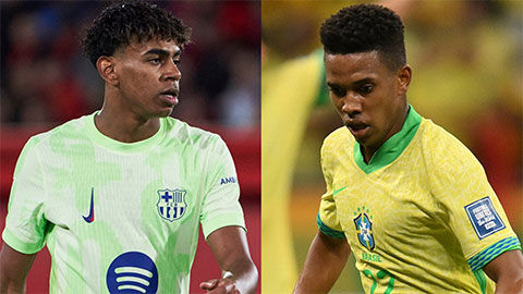  Top 10 cầu thủ U20 đắt giá nhất thế giới: Estevao vươn lên đứng thứ 6