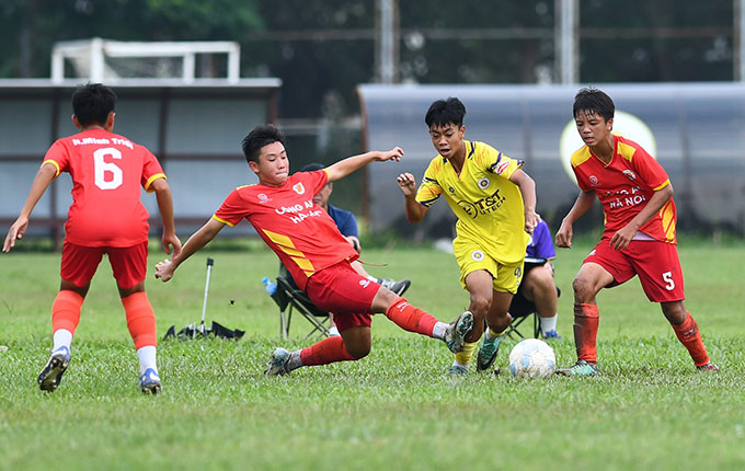 Khác với những giải trẻ quốc gia như thông lệ, U14 các CLB khu vực phía Bắc quy tụ 9 đội kể trên sẽ thi đấu vòng tròn 2 lượt tính điểm