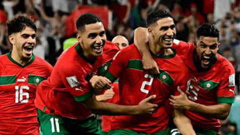  Morocco làm nên lịch sử, san bằng kỷ lục của Tây Ban Nha