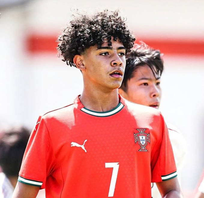 Cristiano Ronaldo Jr có tiềm năng trở thành một cầu thủ lớn trong tương lai