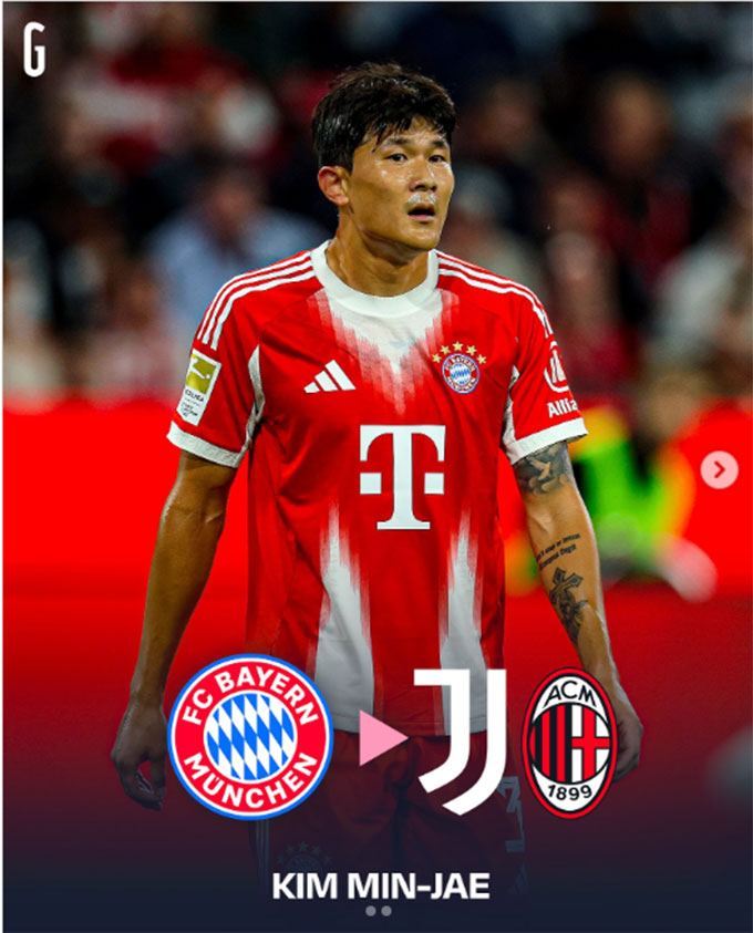 Juve và Milan đang theo sát động thái của Kim
