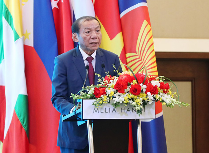 Bộ trưởng Bộ VH-TT&DL Nguyễn Văn Hùng phát biểu khai mạc Hội nghị