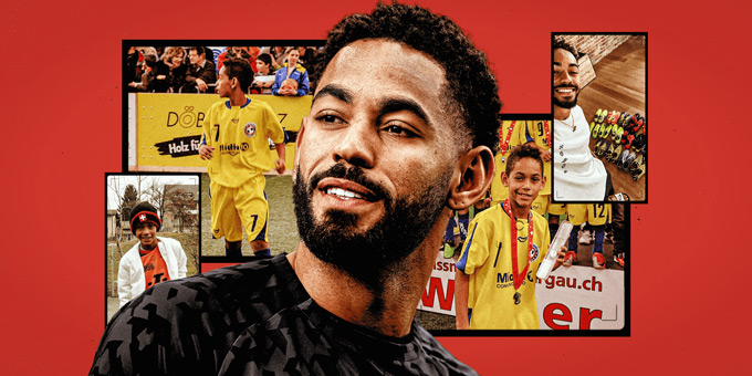 Cunha là một chàng trai đầy nghị lực