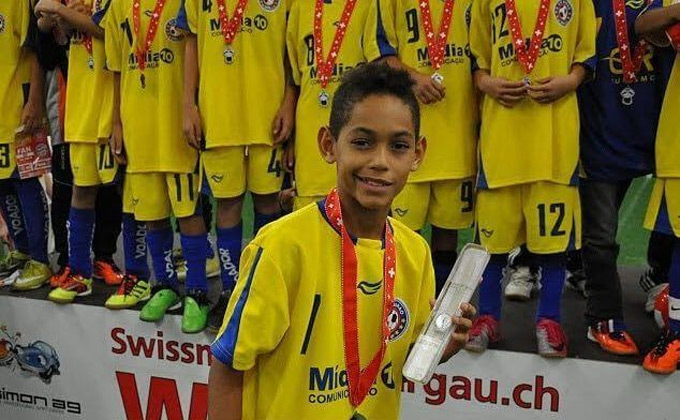 Cunha hồi còn nhỏ