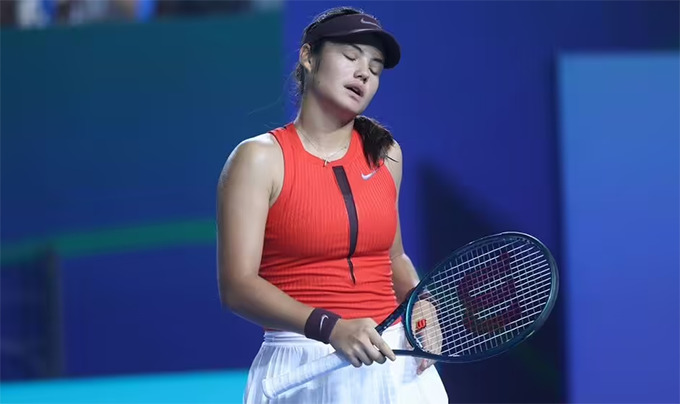 Raducanu sớm kết thúc mùa 2025 vì lý do sức khỏe