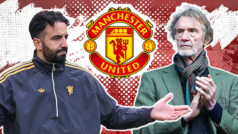  Ruben Amorim không thích Ratcliffe công khai ủng hộ mình