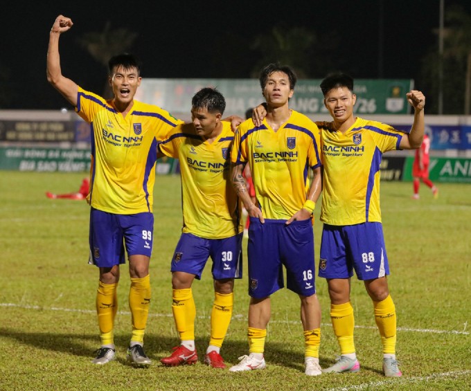 Bắc Ninh chỉ còn cách ngôi đầu của Đồng Nai đúng 2 điểm