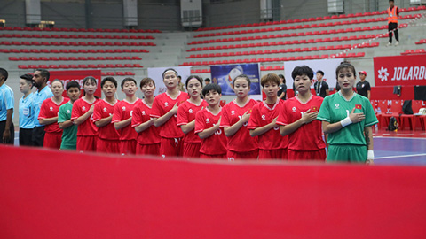  ĐT nữ futsal Việt Nam đụng Indonesia ở vòng bảng SEA Games 33
