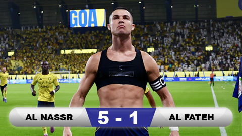  Kết quả Al Nassr 5-1 Al Fateh: Show diễn của Joao Felix