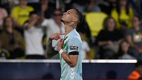  Antony rực sáng giúp Betis thoát thua khó tin trước Villarreal