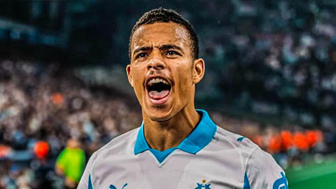  Mason Greenwood nhận điểm 9,9 sau cú poker vào lưới Le Havre