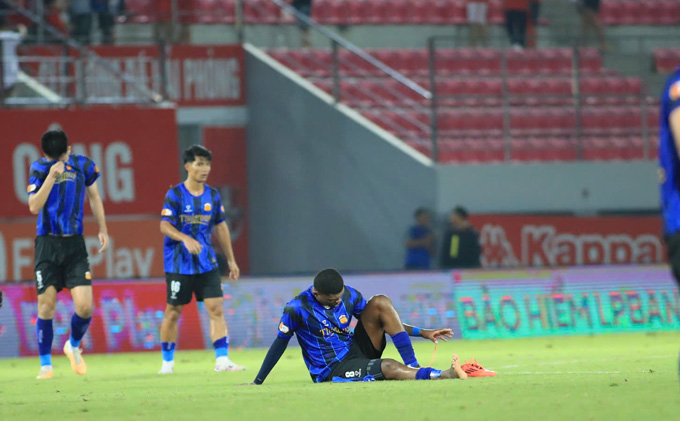 HAGL thất bại 0-3 trước Hải Phòng ở vòng 7 - Ảnh: Phan Tùng