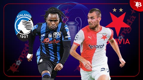  Nhận định bóng đá Atalanta vs Slavia Prague, 02h00 ngày 23/10: Khách không cửa bật