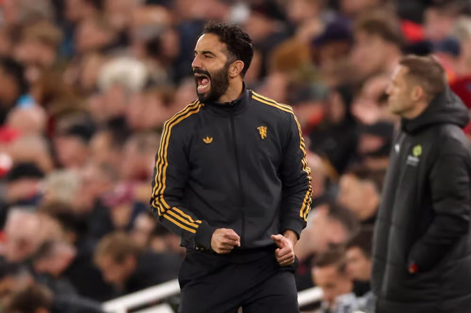 Niềm vui của HLV Amorim