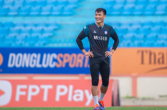 Bùi Tiến Dũng vắng mặt vì chấn thương đã ảnh hưởng nhiều đến sức mạnh của SHB.ĐN