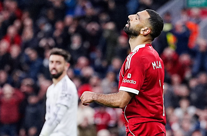 Salah gây thất vọng ở trận Liverpool thua MU