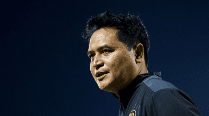 HLV Nafuzi Zain của Malaysia cho rằng U22 Việt Nam là đội mạnh nhất bảng B và họ phải cố gắng rất nhiều nếu muốn đi tiếp (Ảnh: Astro Arena).