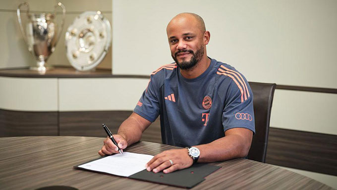 Kompany gia hạn với Bayern tới 2029