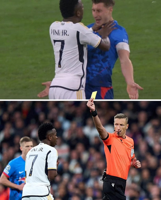 Trước đó, Vinicius thường không giữ được bình tĩnh là phải nhận rất nhiều thẻ phạt
