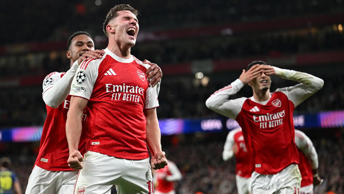 Arsenal đã đè bẹp Atletico
