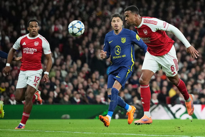 Arteta đang quá mạnh ở các tình huống cố định