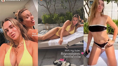  Aryna Sabalenka và Paula Badosa khoe dáng nóng bỏng trong kỳ nghỉ trước WTA Finals