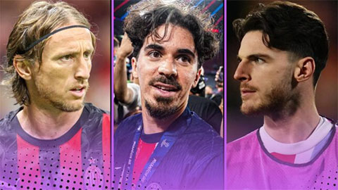  Top 5 tiền vệ trung tâm hay nhất thế giới hiện tại: PSG áp đảo