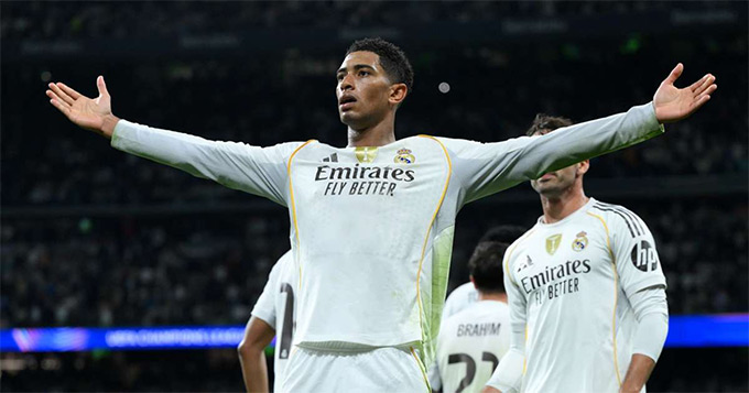 Bellingham ghi bàn thắng duy nhất của trận đấu