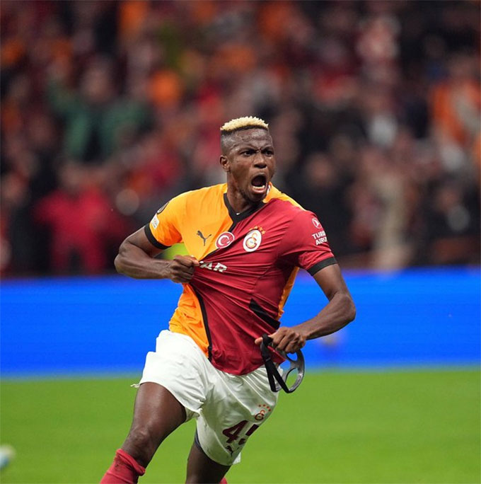 Osimhen lập cú đúp vào lưới Bodo/Glimt ngay trong hiệp 1