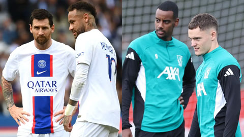  Liverpool đi vào 'vết xe đổ' của PSG thời Messi – Neymar – Mbappe?