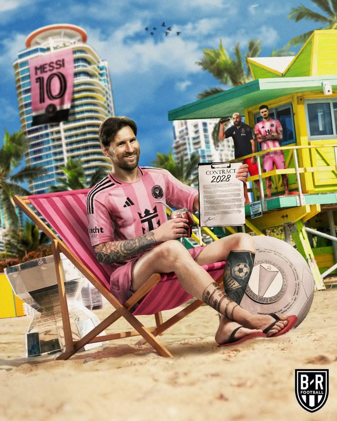 Messi sẽ tiếp tục gắn bó với Inter Miami tới năm 2028