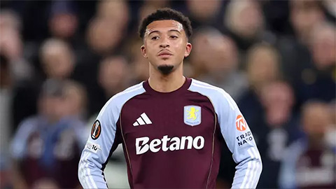  MU lo lắng về tình hình của Sancho tại Aston Villa