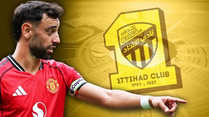 Bruno đã từ chối lời đề nghị của Al Ittihad để ở lại MU