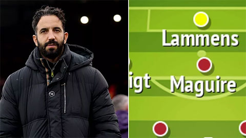  Amorim sẽ dùng đội hình nào để giúp MU đánh bại Brighton?