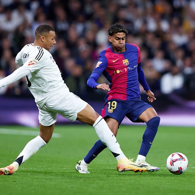 Màn đối đầu giữa hai ngôi sao Mbappe - Yamal sẽ là tâm điểm chú ý