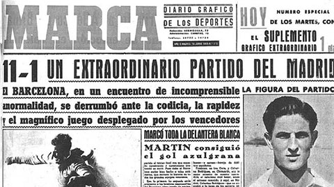  Real thắng Barca 11-1 & những Siêu kinh điển chênh lệch nhất