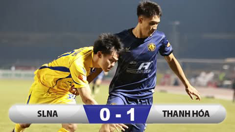  Kết quả Sông Lam Nghệ An 0-1 Thanh Hóa: Chiến thắng đầu tiên