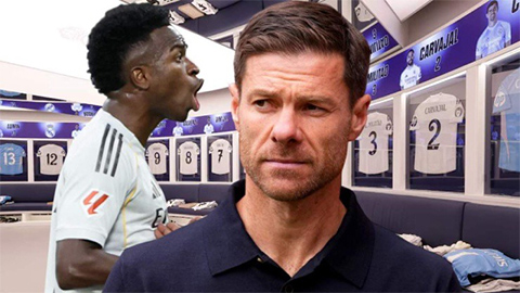  Xabi Alonso nói gì về vụ Vinicius nổi nóng ở trận El Clasico?