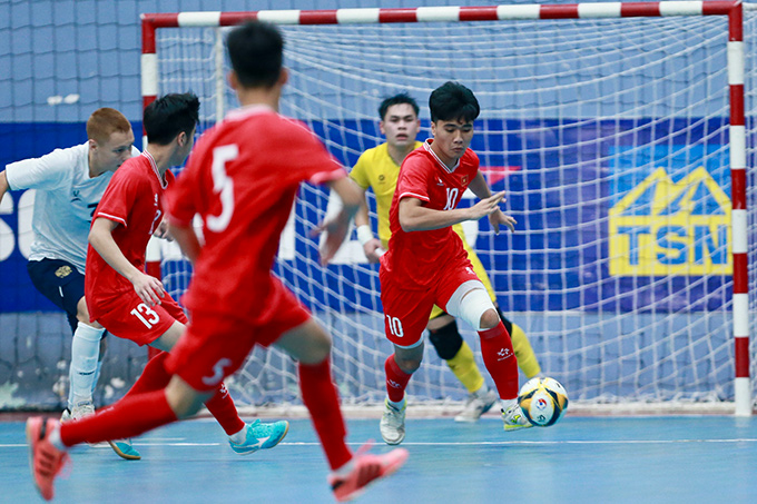 Các ĐT futsal Việt Nam tham dự U16 và U19 Đông Nam Á - Ảnh: VFF