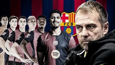  Hansi Flick và Barca chìm trong tháng Mười đen tối