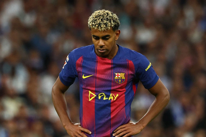 Yamal được cho là chỉ đang thi đấu với 50% thể lực