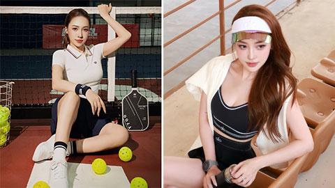  Mỹ nhân Sài thành Đăng Thư nổi giận khi đánh pickleball, tố bạn nam lấn át