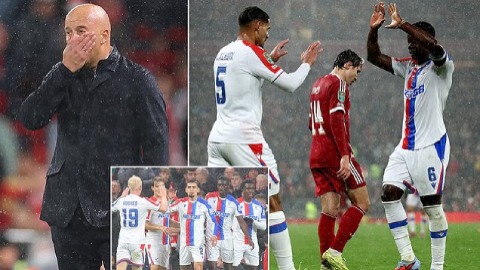  Liverpool đưa ra quyết định về tương lai của Slot sau trận thua Palace