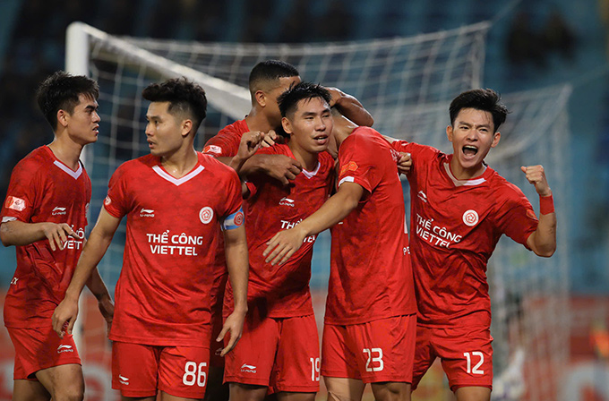 Thể Công Viettel cần tìm lại chiến thắng sau cú ngã bất ngờ trước HAGL - Ảnh: Minh Tuấn