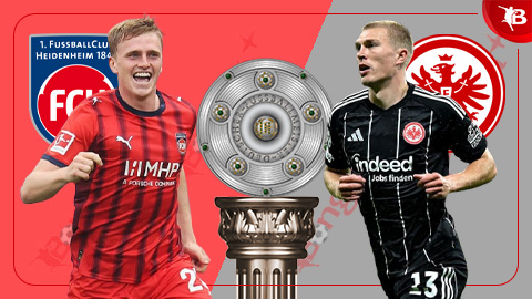  Nhận định bóng đá Heidenheim vs Eintracht Frankfurt, 21h30 ngày 1/11: Dìm chủ nhà xuống đáy