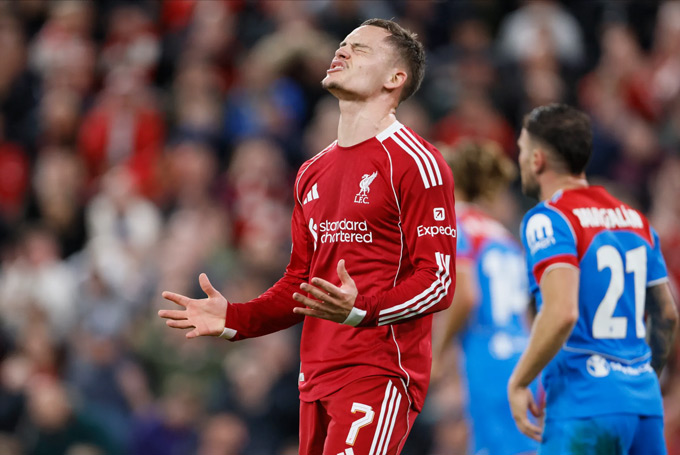 Wirtz vẫn chưa phát huy hết khả năng ở Anfield